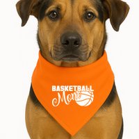 Basketball Mom Sports Mother USA-Made Doggie Bandana