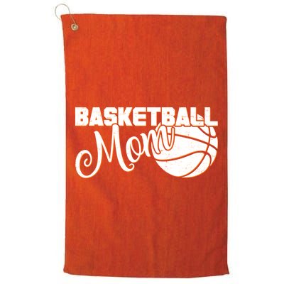 Basketball Mom Sports Mother Platinum Collection Golf Towel