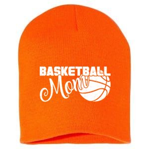 Basketball Mom Sports Mother Short Acrylic Beanie