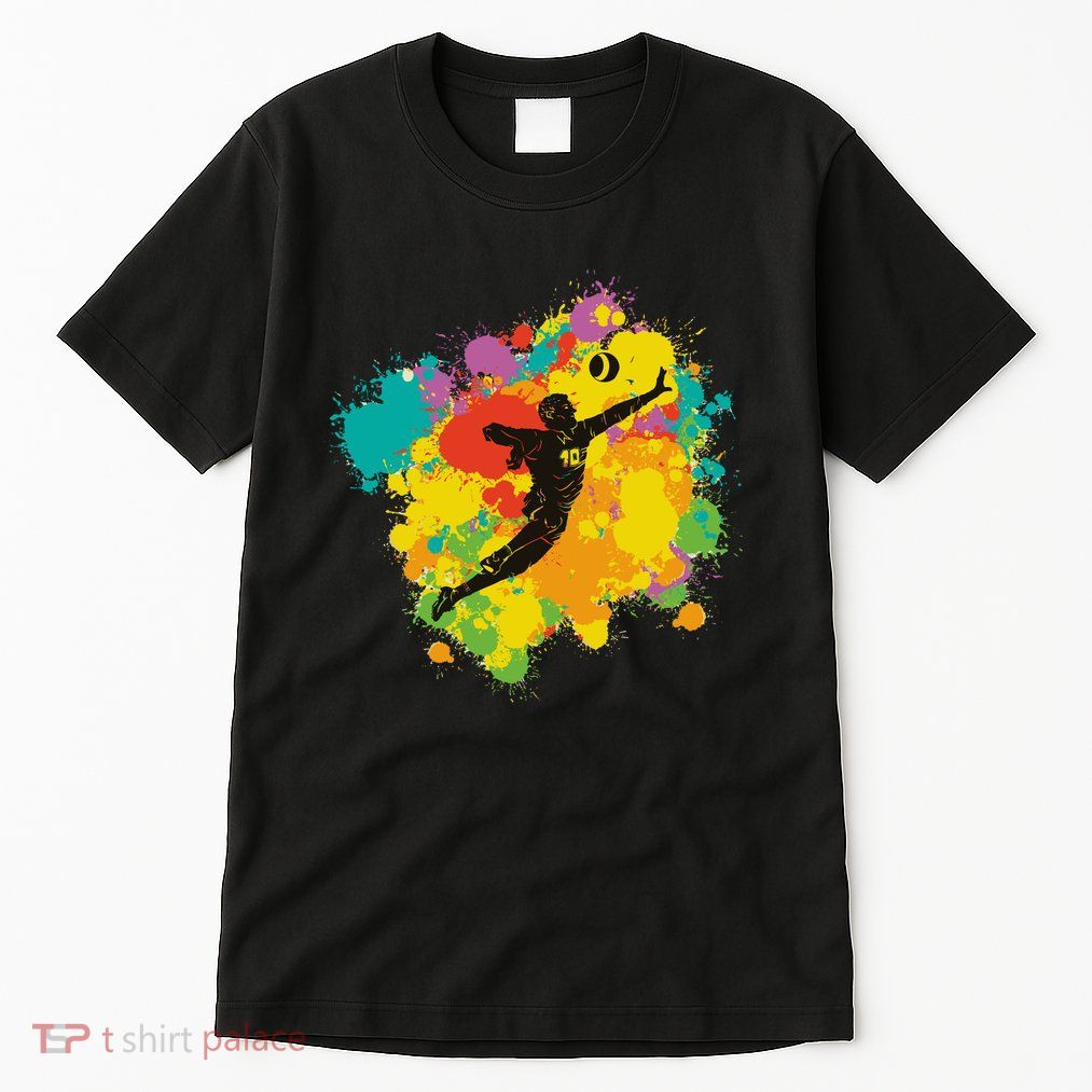 Basketball Player Colorful Tall T-Shirt