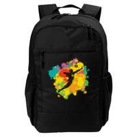 Basketball Player Colorful Daily Commute Backpack