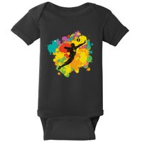 Basketball Player Colorful Baby Bodysuit