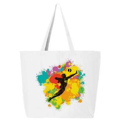 Basketball Player Colorful 25L Jumbo Tote