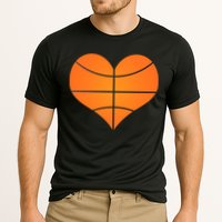 Basketball Shaped Heart Cooling Performance Crew T-Shirt