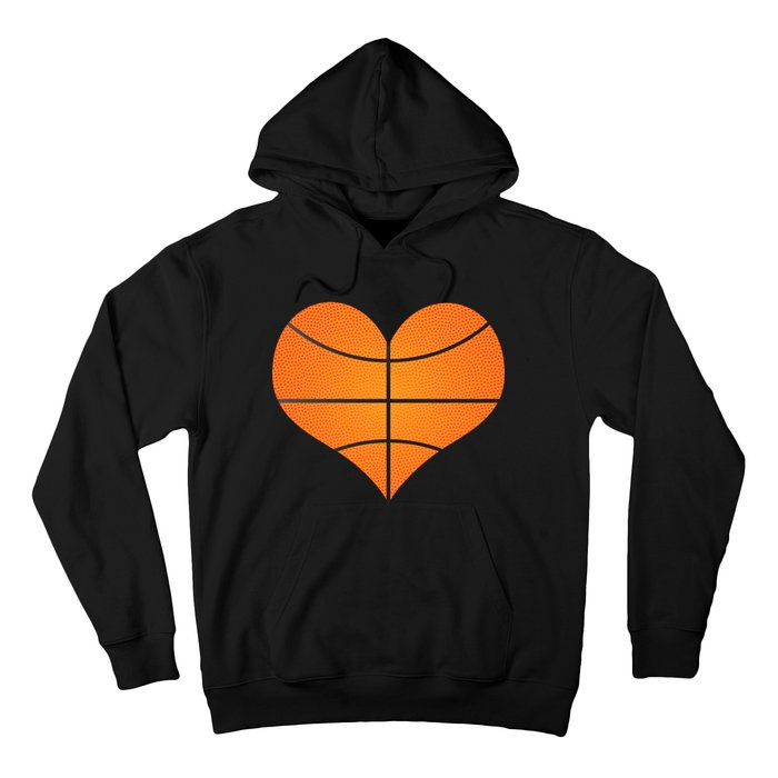 Basketball Shaped Heart Hoodie