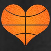 Basketball Shaped Heart Adult Drive Performance Visor