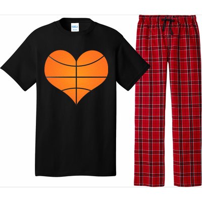 Basketball Shaped Heart Pajama Set