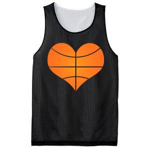 Basketball Shaped Heart Mesh Reversible Basketball Jersey Tank