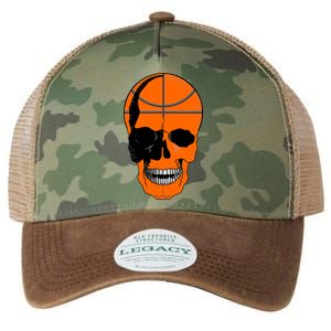 Basketball Skeleton Bone Skull Legacy Tie Dye Trucker Hat