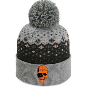 Basketball Skeleton Bone Skull The Baniff Cuffed Pom Beanie