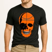Basketball Skeleton Bone Skull Cooling Performance Crew T-Shirt