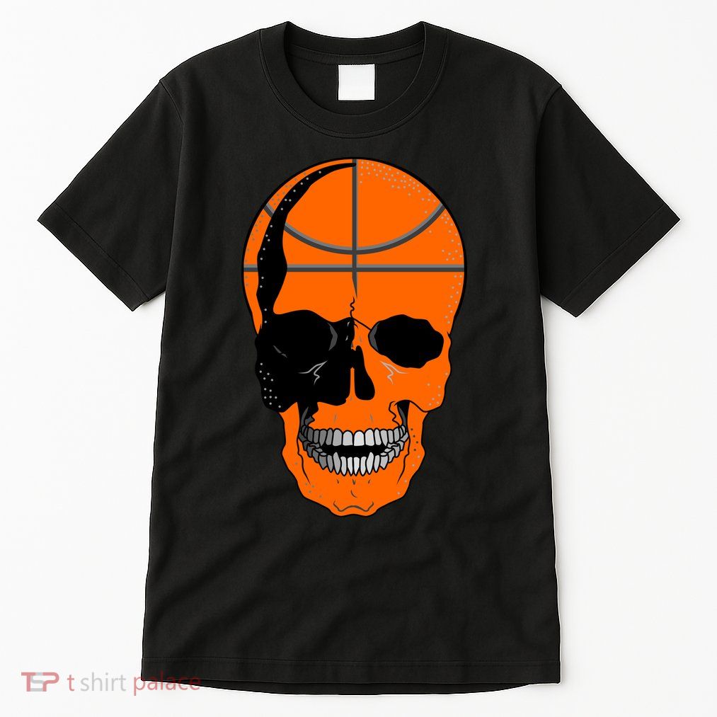 Basketball Skeleton Bone Skull Tall T-Shirt