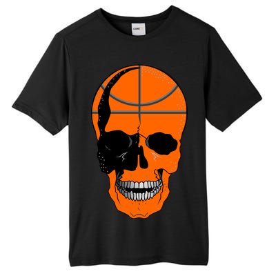 Basketball Skeleton Bone Skull Tall Fusion ChromaSoft Performance T-Shirt