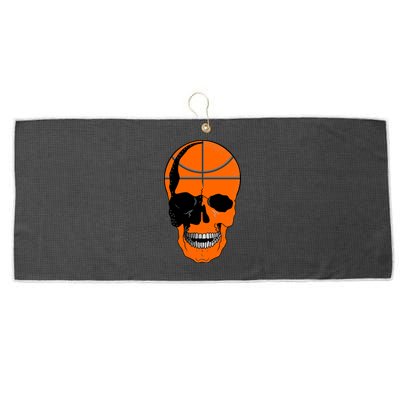 Basketball Skeleton Bone Skull Large Microfiber Waffle Golf Towel