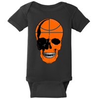 Basketball Skeleton Bone Skull Baby Bodysuit