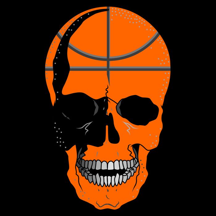 Basketball Skeleton Bone Skull Baby Bodysuit