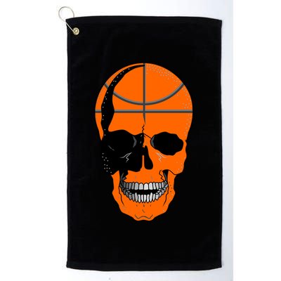 Basketball Skeleton Bone Skull Golf Towel