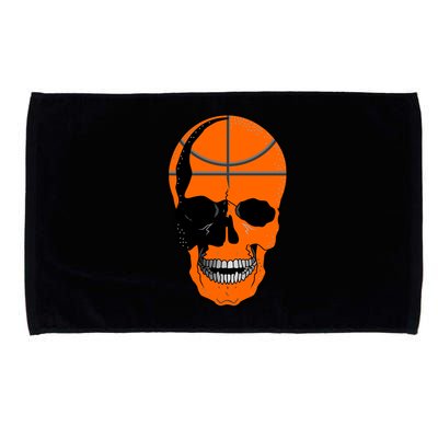 Basketball Skeleton Bone Skull Microfiber Hand Towel