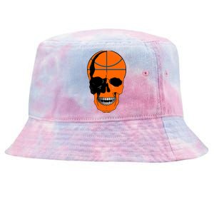 Basketball Skeleton Bone Skull Tie-Dyed Bucket Hat