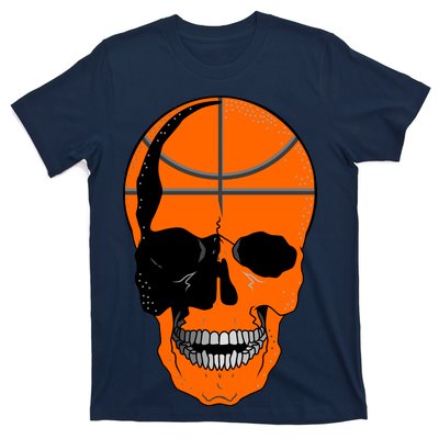 Basketball Skeleton Bone Skull T-Shirt