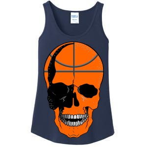 Basketball Skeleton Bone Skull Ladies Essential Tank