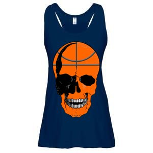 Basketball Skeleton Bone Skull Ladies Essential Flowy Tank