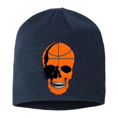 Basketball Skeleton Bone Skull Sustainable Beanie