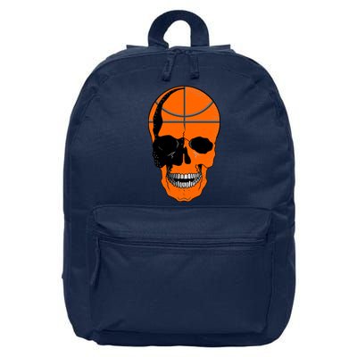 Basketball Skeleton Bone Skull 16 in Basic Backpack