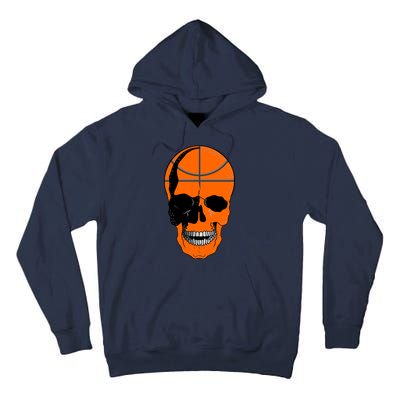 Basketball Skeleton Bone Skull Tall Hoodie