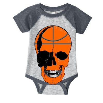 Basketball Skeleton Bone Skull Infant Baby Jersey Bodysuit