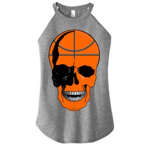 Basketball Skeleton Bone Skull Women's Perfect Tri Rocker Tank