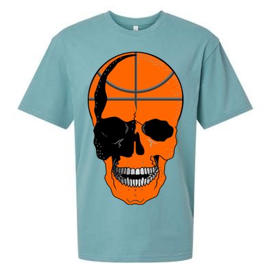 Basketball Skeleton Bone Skull Sueded Cloud Jersey T-Shirt