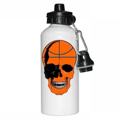 Basketball Skeleton Bone Skull Aluminum Water Bottle