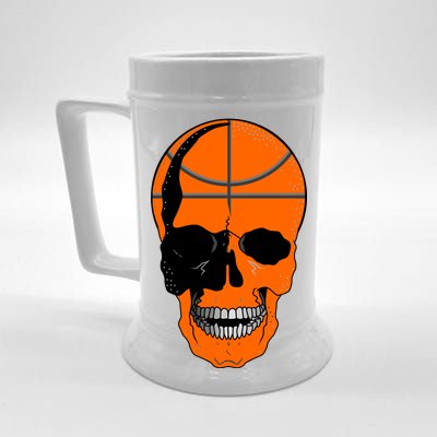 Basketball Skeleton Bone Skull Beer Stein