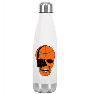 Basketball Skeleton Bone Skull Stainless Steel Insulated Water Bottle