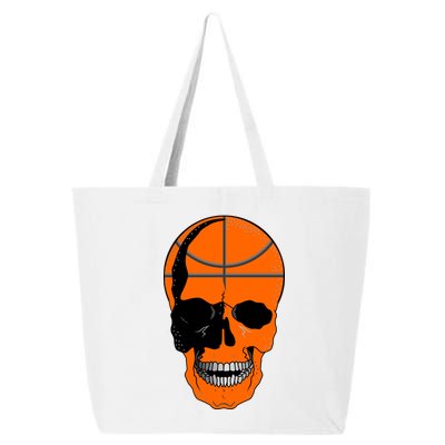 Basketball Skeleton Bone Skull 25L Jumbo Tote