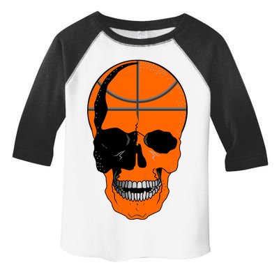 Basketball Skeleton Bone Skull Toddler Fine Jersey T-Shirt