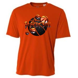 Basketball Stone Logo Cooling Performance Crew T-Shirt