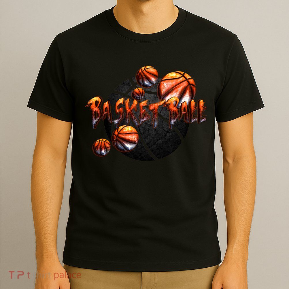 Basketball Stone Logo T-Shirt