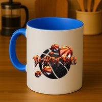 Basketball Stone Logo Mug