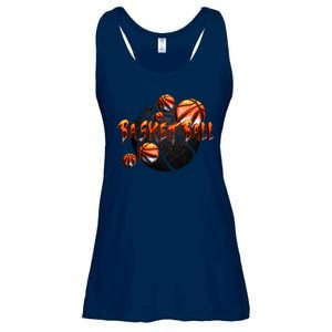 Basketball Stone Logo Ladies Essential Flowy Tank