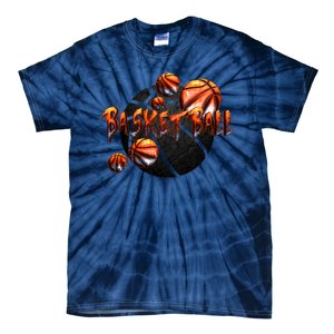 Basketball Stone Logo Tie-Dye T-Shirt