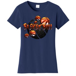 Basketball Stone Logo Women's T-Shirt