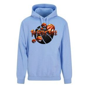 Basketball Stone Logo Unisex Surf Hoodie