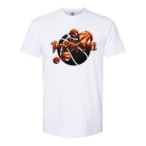 Basketball Stone Logo Softstyle CVC T-Shirt