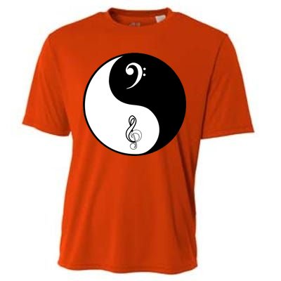 Bass & Treble Yin Yang Signs Cooling Performance Crew T-Shirt