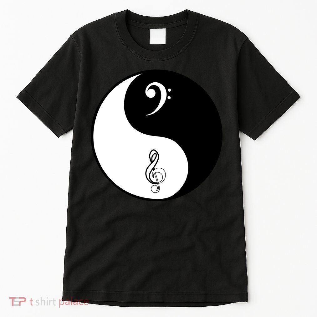 Bass & Treble Yin Yang Signs Tall T-Shirt