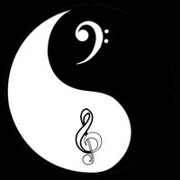 Bass & Treble Yin Yang Signs City Backpack