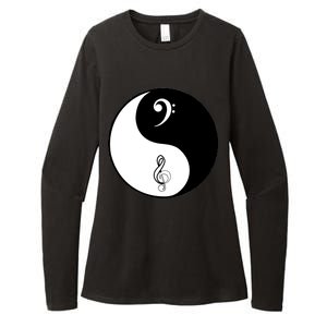 Bass & Treble Yin Yang Signs Womens CVC Long Sleeve Shirt