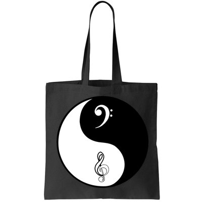 Bass & Treble Yin Yang Signs Bag